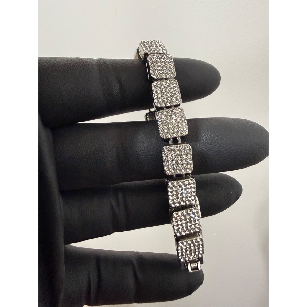 tennis bracelet vvscz stones 7.5 inch 9mm